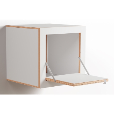 Ambivalenz - Fläpps Box Nachttisch Weiß