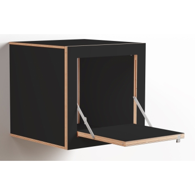 Ambivalenz - Fläpps Box Nachttisch Schwarz