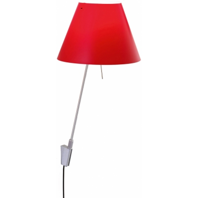 Luceplan - Costanzina Wandleuchte Mystisches Rosa | Schwarz