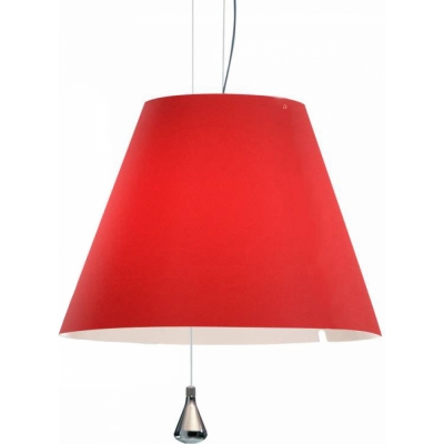 Luceplan - Lady Costanza Pendelleuchte Rot