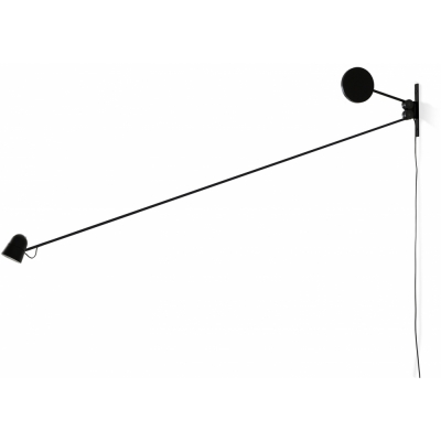Luceplan - Counterbalance Wandleuchte LED Schwarz