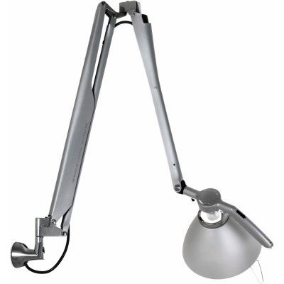 Luceplan - Fortebraccio Wandleuchte Schwarz Soft-Touch