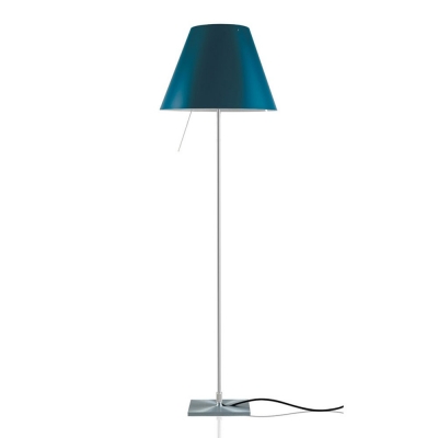 Luceplan - Costanza Stehleuchte H153cm Petrolblau