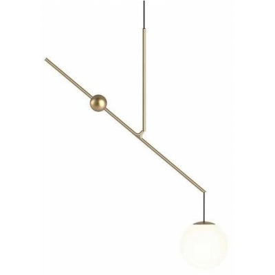 Luceplan - Malamata Pendelleuchte Messing / Ø22 cm