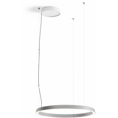 Luceplan - Compendium Circle Hängeleuchte Ø72 cm 3000K / Aluminium