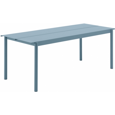Muuto - Linear Tisch 200 x 75 cm | Hellblau