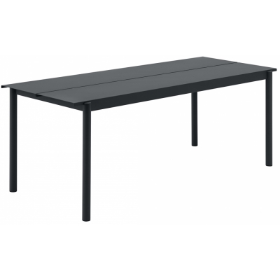 Muuto - Linear Tisch 200 x 75 cm | Schwarz