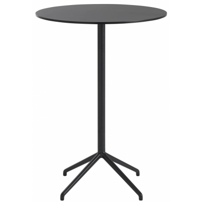 Muuto - Still Café Stehtisch rund Schwarz