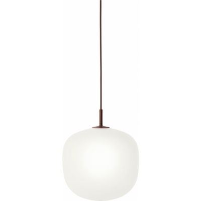 Muuto - Rime Pendelleuchte Ø25 cm Tiefrot