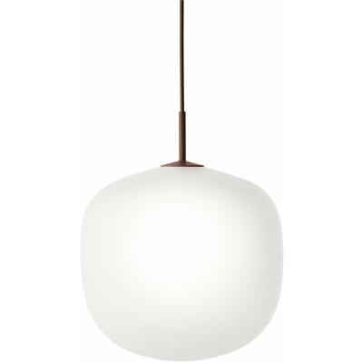 Muuto - Rime Pendelleuchte Ø37 cm Tiefrot