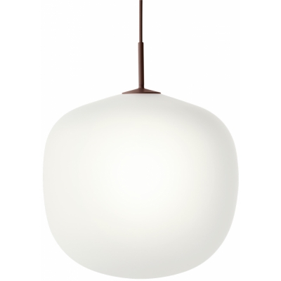 Muuto - Rime Pendelleuchte Ø45 cm Tiefrot