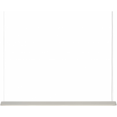 Muuto - Linear Pendelleuchte Grau (L.169 cm)