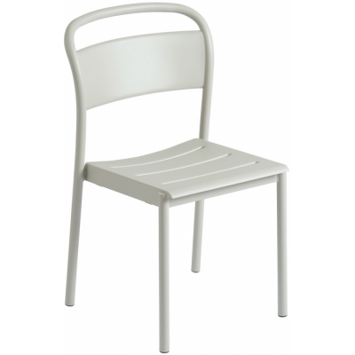 Muuto - Linear Steel Side Stuhl Grau