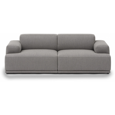 Muuto - Connect Soft Sofa 2-Sitzer Configuration 1 Re-wool 128
