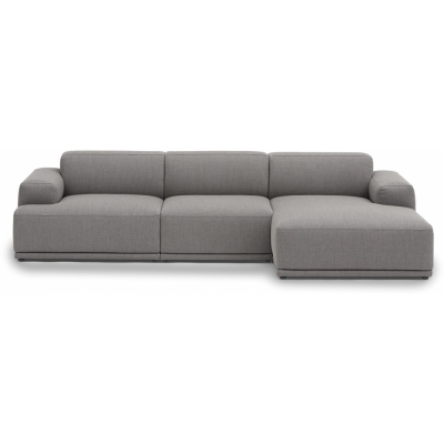 Muuto - Connect Soft Sofa 3-Sitzer Configuration 2 Re-wool 128