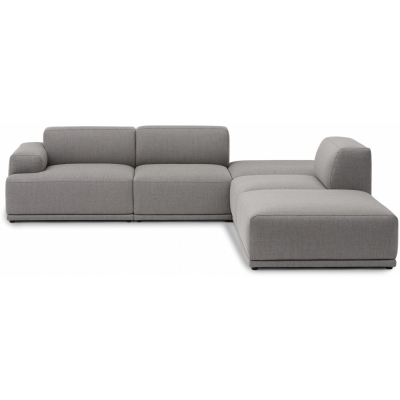 Muuto - Connect Soft Ecksofa Configuration 3 Re-wool 128