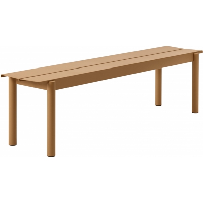 Muuto - Linear Steel Bank 170 cm Burnt Orange