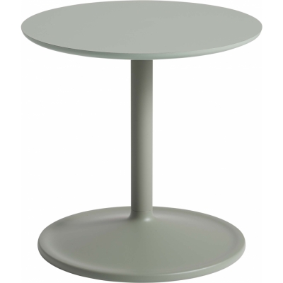 Muuto - Soft Beistelltisch  Ø41 cm H40 / Dusty Green, Laminat