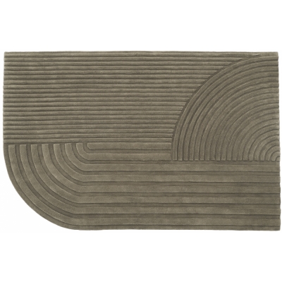 Muuto - Relevo Teppich 200 x 300 cm Taupe