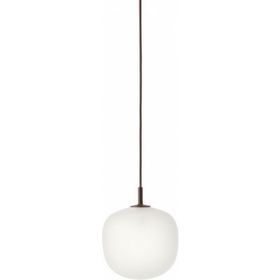 Muuto - Rime Pendelleuchte Ø18 cm Tiefrot