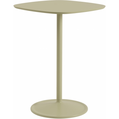 Muuto - Soft Café Tisch 70x70 cm Laminat Beige-Grün / Beige-Grün