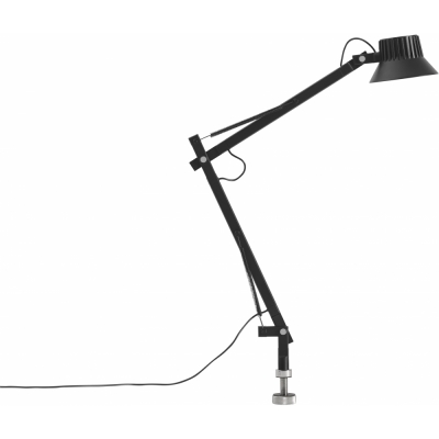 Muuto - Dedicate Tischleuchte S2 mit Pin Schwarz