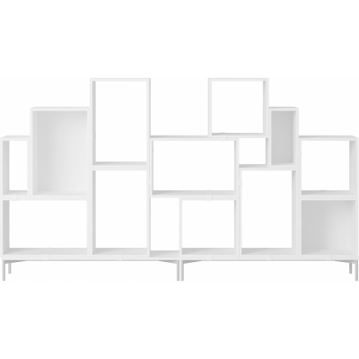 Muuto - Stacked Storage System Bücherregal Konfiguration 3 Weiß
