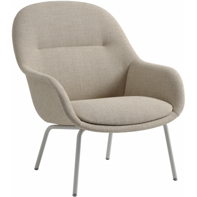 Muuto - Fiber Lounge Sessel Ecriture 240 / Grey