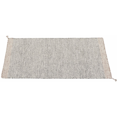 Muuto - Ply Teppich recyceltes Material 140 x 85 cm | Schwarz/Weiß