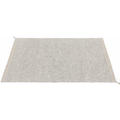 Muuto - Ply Teppich recyceltes Material 240 x 170 cm | Schwarz/Weiß