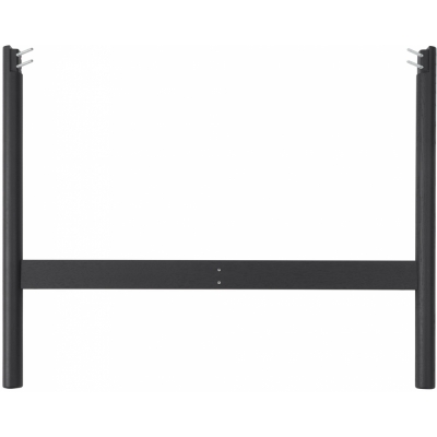 Muuto - Linear System Verbindungsbeine Hoher Tisch H: 95 cm / Schwarz