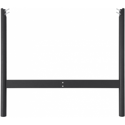 Muuto - Linear System Verbindungsbeine Hoher Tisch H: 105 cm / Schwarz