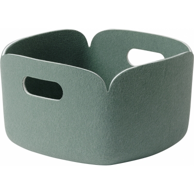 Muuto - Restore Aufbewahrungskorb S Dusty Green