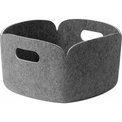 Muuto - Restore Aufbewahrungskorb S Grau Melange
