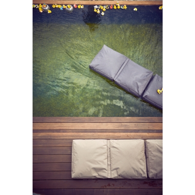 Jan Kurtz - Gideon Faltmatratze 200x65x20 cm Taupe