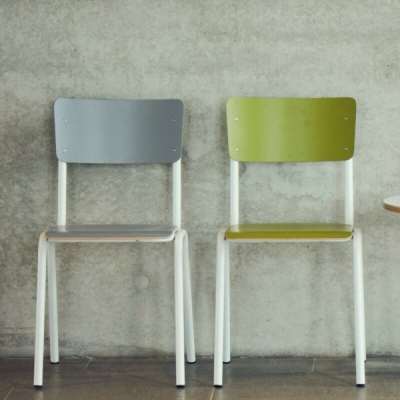 Jan Kurtz - Zero Stuhl Gestell Weiß Hellgrau