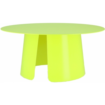 Jan Kurtz - Feel Neon Beistelltisch Ø 80 cm | Leuchtgelb