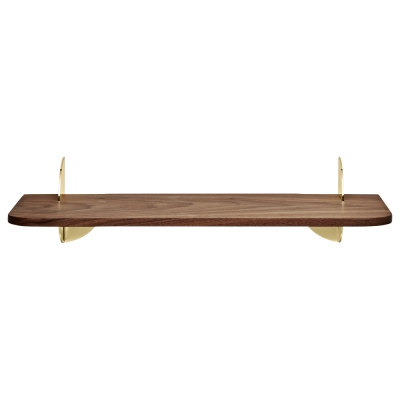 AYTM - Aedes Wandregal Small Walnut / Gold