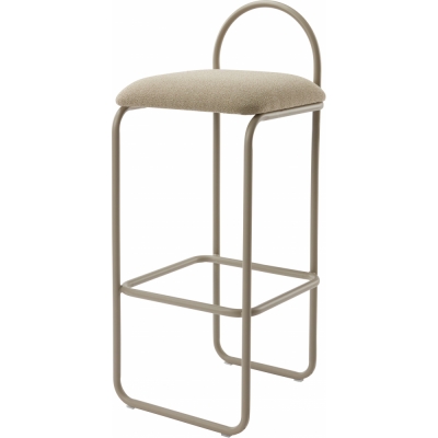 AYTM - Angui Barhocker  H 92,5 cm Taupe Bouclé