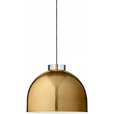 AYTM - Luceo Rund Pendelleuchte Gold / Durchsichtig, Ø45 cm