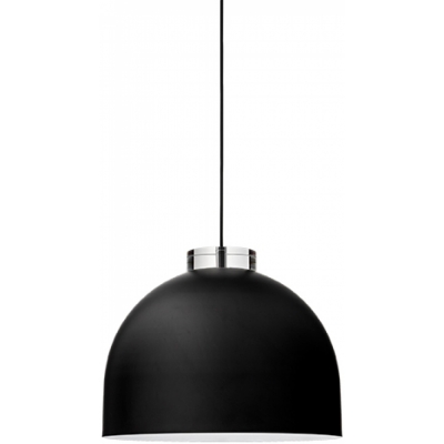 AYTM - Luceo Rund Pendelleuchte Schwarz / Durchsichtig, Ø45 cm