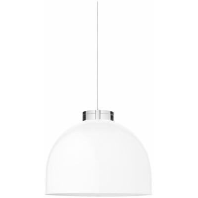 AYTM - Luceo Rund Pendelleuchte Weiß / Durchsichtig, Ø45 cm