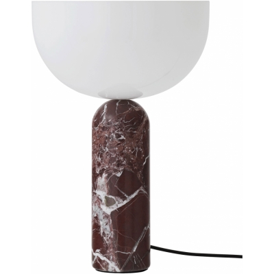 New Works - Kizu Tischleuchte Marmor Rosso Levanto | L