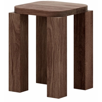 New Works - Atlas Hocker Eiche geräuchert