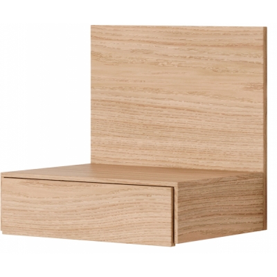 New Works - Tana Wall Mounted Nachttisch Eiche