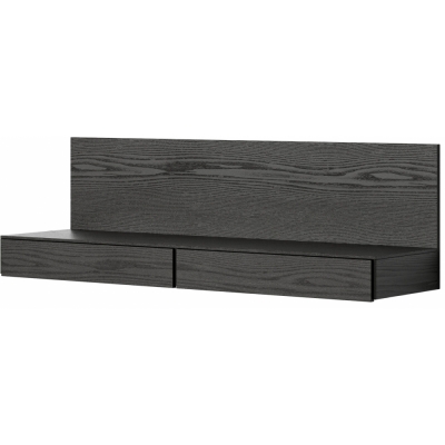 New Works - Tana Wall Mounted Medien Modul Schwarz
