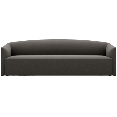 New Works - Shore Sofa 3-Sitzer mit verlängerter Basis Lava Rock (Ruskin)
