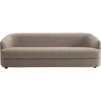 New Works - Covent Sofa 3-Sitzer tief Hanf (Nevotex Barnum)