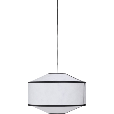 New Works - Kite Pendelleuchte Weiß/Schwarz | Ø65 cm