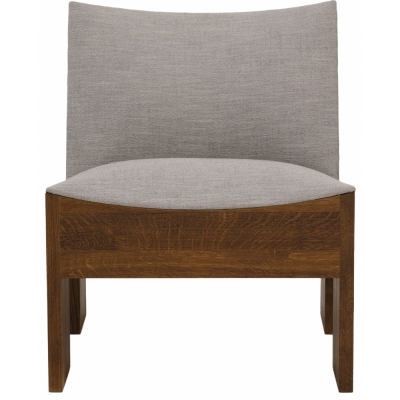 New Works - Tenon Lounge Sessel Eiche geräuchert / Nori (Ruskin)